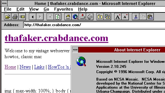 thafaker.crabdance.com in IE3.1